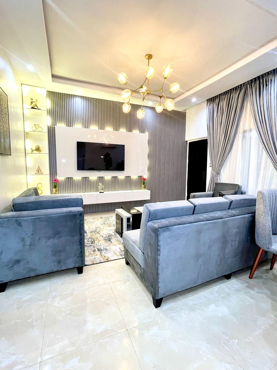 2 Bedroom Brandy Apartment with Balcony @ Surulere-1