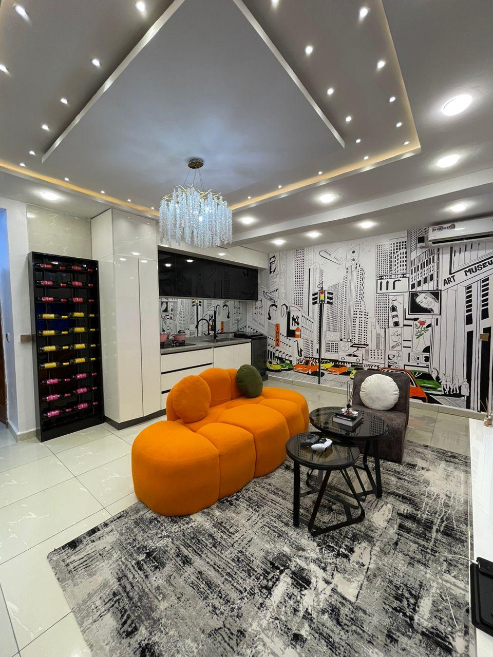 1 Bedroom Orange apartment with 24/7 Power Supply @ Ikate-0